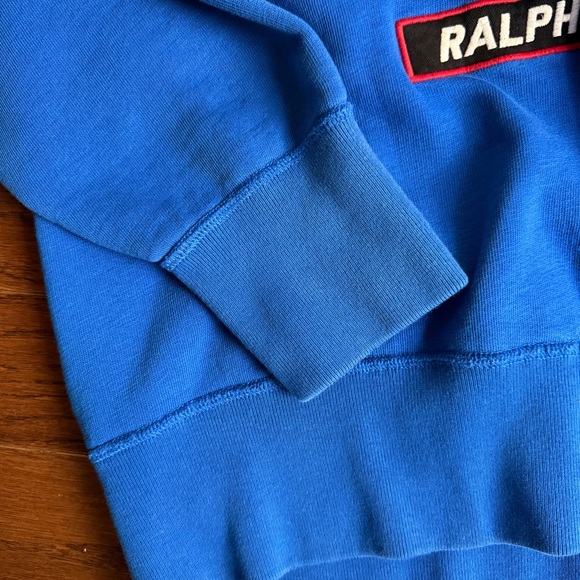 Ralph Lauren Blue Motor Racing Crewneck Sweater - Picture 6 of 8
